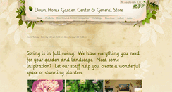 Desktop Screenshot of downhomegarden.com