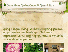 Tablet Screenshot of downhomegarden.com